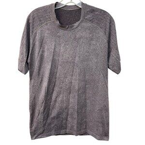 Lululemon Vent Tech Shirt Heathered Purple Men’s Size M Active Gym Athletic